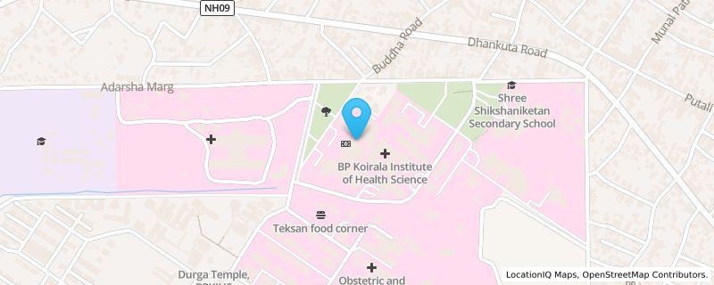 Map preview for Dharan, Sunsari, Ghopa, Dharan, Koshi Province