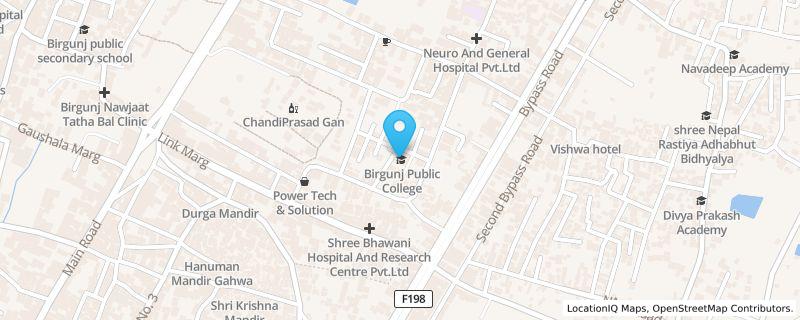 Map preview for Road No. 2, Panitanki-10, Birgunj, Panitanki, Birgunj-10, Birgunj, Madhesh Province
