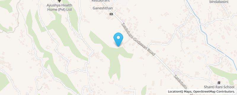 Map preview for Office of the Municipal Executive, Bajrabarahi, Godawari, Lalitpur, Bagmati Province
