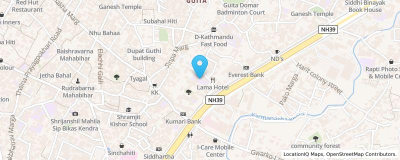Map preview for Gwarko Chowk, Lalitpur, Nepal, Gwarko Chowk, Gwarko, Lalitpur, Bagmati Province