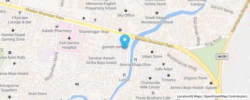 Map preview for Sudidhanagar Marg, Tinkune-32, Kathmandu, Tinkune, Kathmandu-32, Kathmandu, Bagmati Province