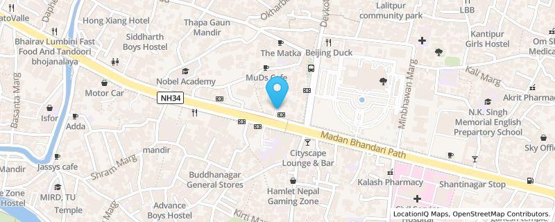 Map preview for 4th Floor, NB Center, New Baneshwor, Kathmandu, NB Center, New Baneshwor, Kathmandu, Bagmati Province