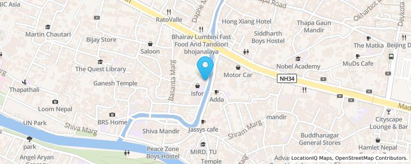 Map preview for Babarmahal, Kathmandu 44600, Babarmahal, Kathmandu, Bagmati Province
