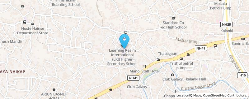Map preview for Melissa Marga, Kalanki, Kathmandu, Kalanki, Kathmandu, Bagmati Province
