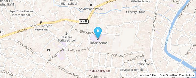 Map preview for Lincoln Marg, Rabi Bhawan, Kathmandu, Rabi Bhawan, Kathmandu, Bagmati Province