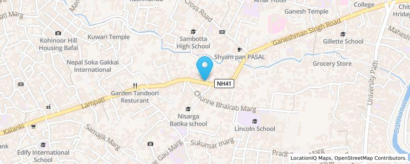 Map preview for Ganeshman Singh Path, Kalimati, Kathmandu, Ganeshman Singh Path, Kalimati, Kathmandu, Bagmati Province