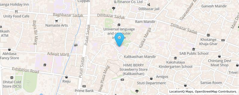 Map preview for Dillibazar Height, Kathmandu, Dillibazar Height, Dillibazar, Kathmandu, Bagmati Province