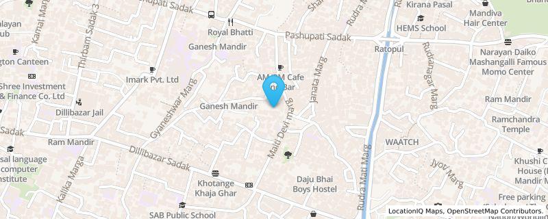 Map preview for Maitidevi Marg, Kathmandu 44600, Maitidevi, Kathmandu, Bagmati Province