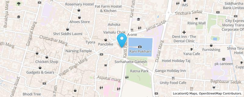 Map preview for Ranipokhari, Kantipath, Kathmandu-27, Nepal, Kantipath, Ranipokhari, Kathmandu-27, Kathmandu, Bagmati Province