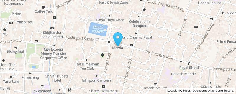 Map preview for City Centre, Kamalpokhari, Kathmandu, City Centre, Kamalpokhari, Kathmandu, Bagmati Province