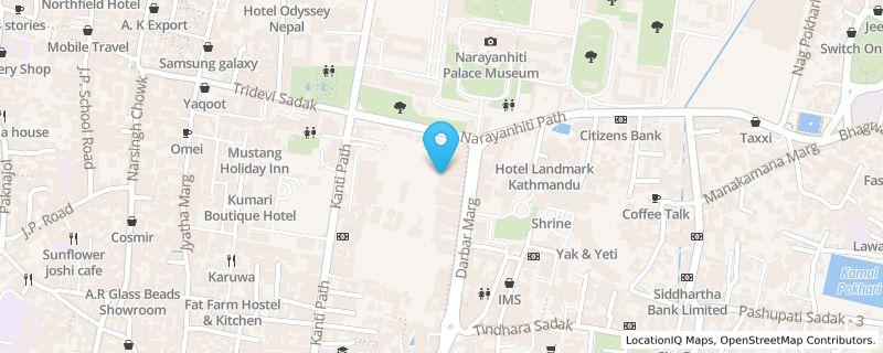 Map preview for Durbar Marg, Kathmandu, Durbar Marg, Kathmandu, Bagmati Province