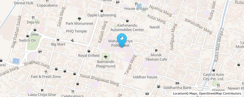 Map preview for Maligaun, Kathmandu, Nepal, Tangal Marg, Maligaun, Kathmandu, Bagmati Province