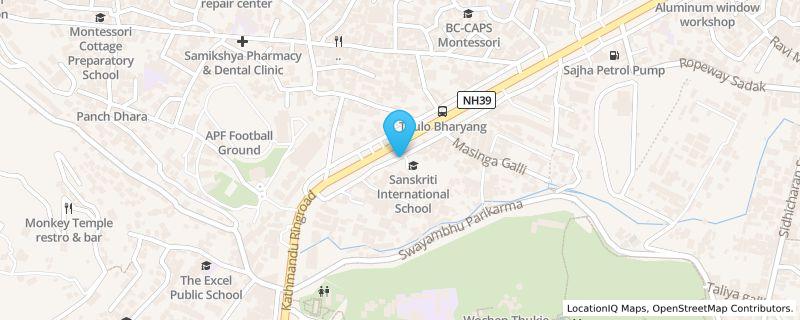 Map preview for Thulo Bharyang, Halchowk, Swoyambhu, Kathmandu, Halchowk, Thulo Bharyang, Kathmandu, Bagmati Province