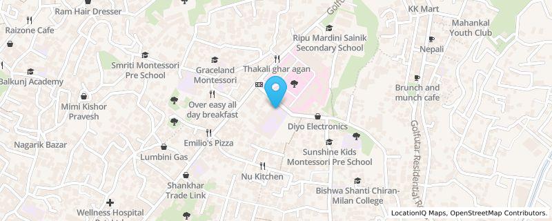 Map preview for Kapan Marg, Bansbari, Kathmandu, Chandbagh, Bansbari, Kathmandu, Bagmati Province