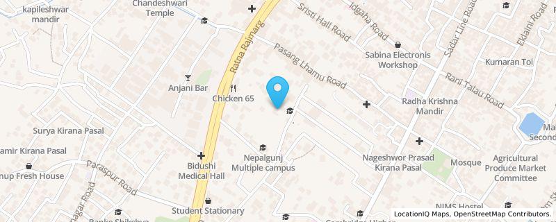 Map preview for Nepalgunj, Banke, Nepalgunj, Lumbini Province