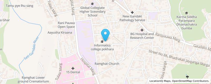 Map preview for Lions Marga, Pokhara, Lions Marga, Pokhara, Pokhara Lekhnath, Gandaki Province