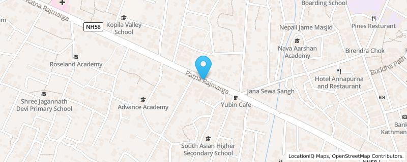 Map preview for Yerichowk-3, Birendranagar, Yerichowk, Birendranagar, Karnali Province