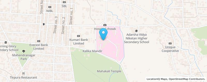 Map preview for Hospital Link Road, Bhimdatta, Mahendranagar, Hospital Link Road, Bhimdatta, Mahendranagar, Sudurpashchim Province